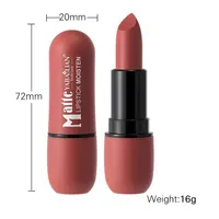 Rouge à lèvres mat 6 couleurs : coloris velours, maquillage pour les lèvres lisse, imperméable et longue durée 6