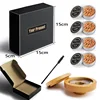 Kitchen Bar Tools Cocktail Smoker Kit 4 Types Smoked Wood Sustainable Flamethrower Party Reception Whiskey Beer Drink Smoker Set 4