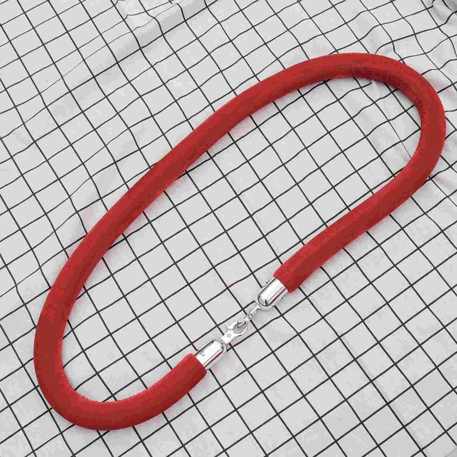 4 Pack Rope End Stop Guardrail Accessories Cord Stopper Snap Tool Cap for Outdoor Use Stainless Steel Hook Ends Event Accessory