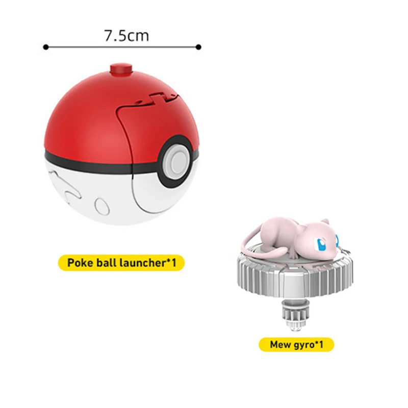 Pokemon Pikachu Spinning Top Cartoon Anime FFigure 5 Different Toys Pokemon Pull Line Spinning Battle Gyro Childr Holiday Toys - 2