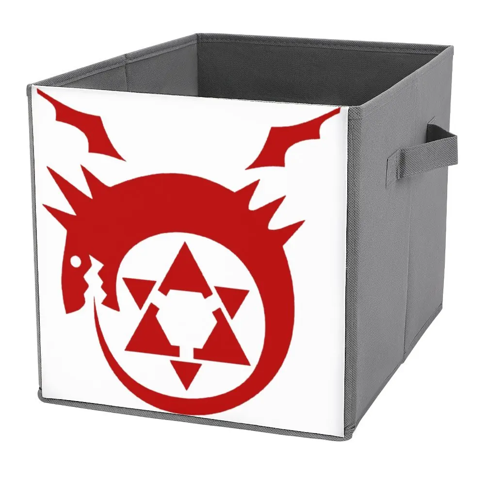 Homunculus Fullmetal Alchemist Ouroboros Homunculus Symbol Classic Folding Storage Box Contenitori Portaoggetti Organizer Division Classic