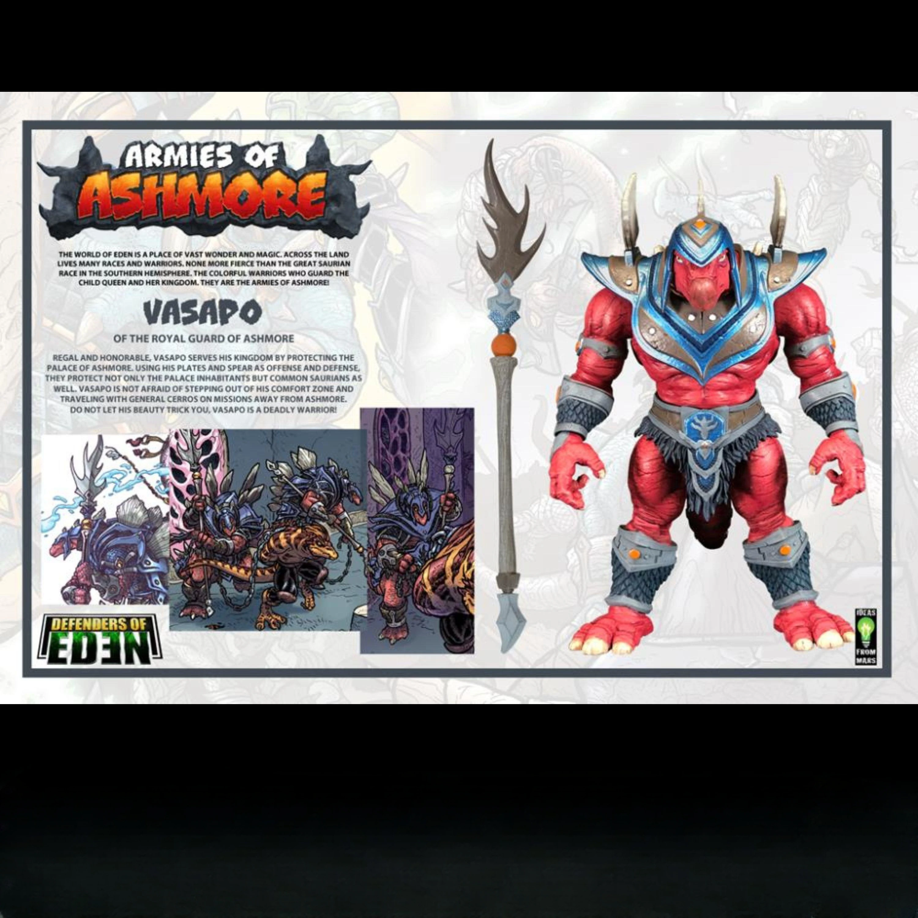 1/12 Defenders Of Eden Armies Of Ashmore Rydoor Vasapo Milwick