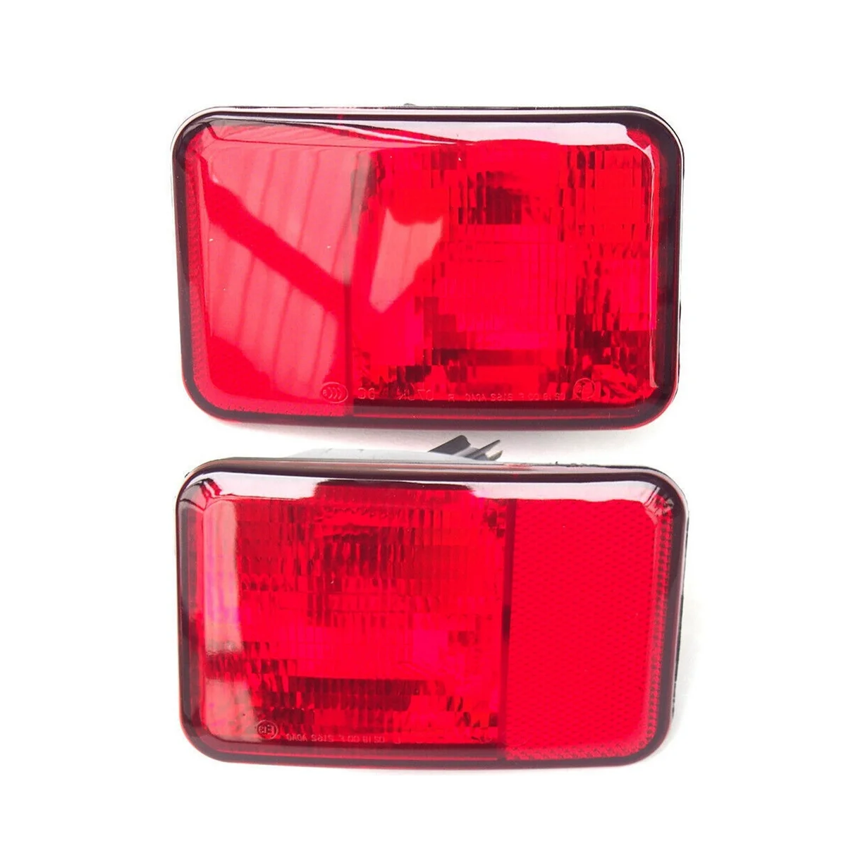 

1 Pair Car Rear Bumper Lamp Fog Lamp Tail Lamp 55078104AC 55078105AC for Jeep Wrangler 2007-2018