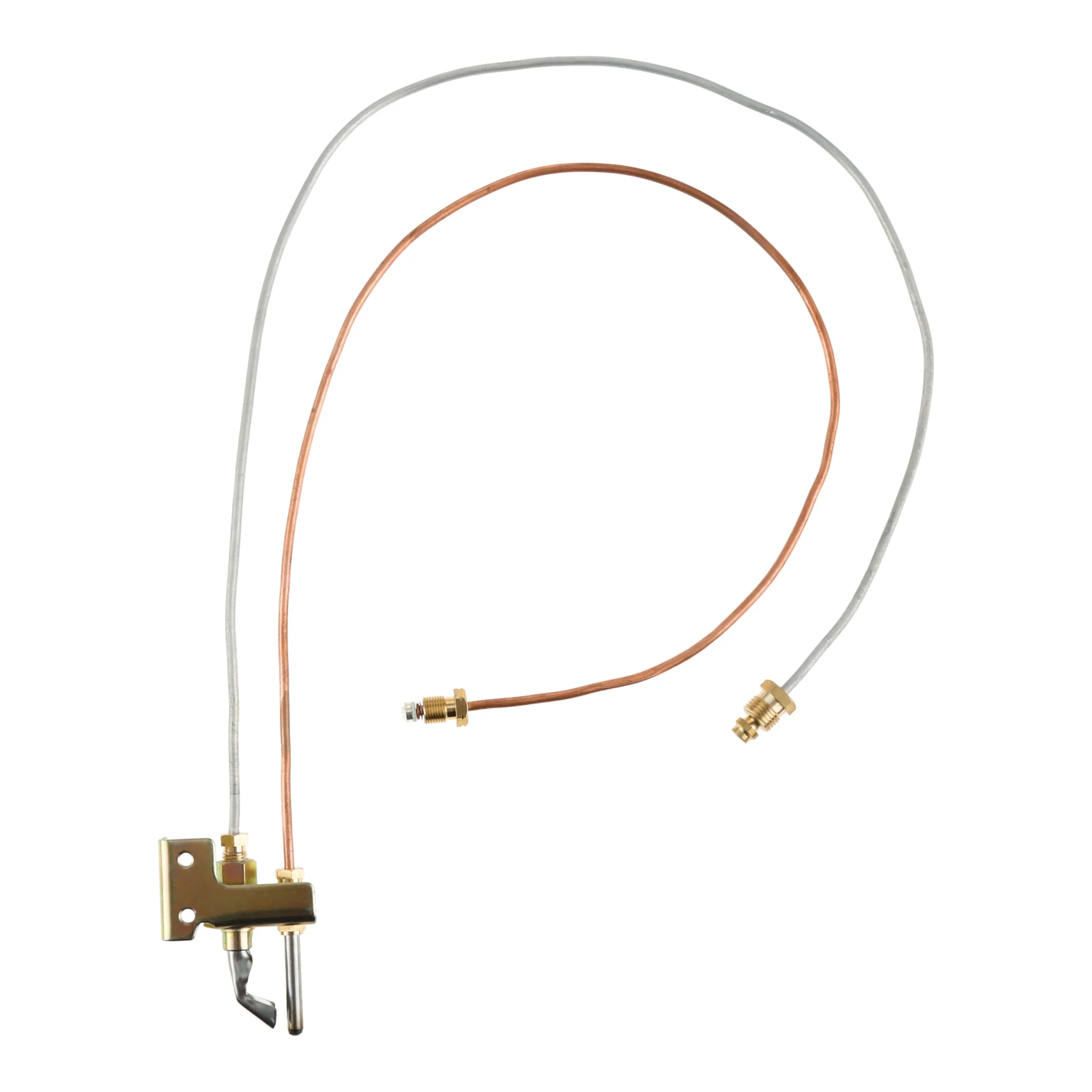 Water Heater Pilot Assembly Pilot Thermocouple Tubing Natural Gas 24 Inch Long Water Heater Replacement Parts gas thermocouple valve pilot tube flexible line