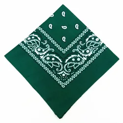 Unisex Bandana Headband - Versatile Sports & Fashion Accessory (Deep Green)