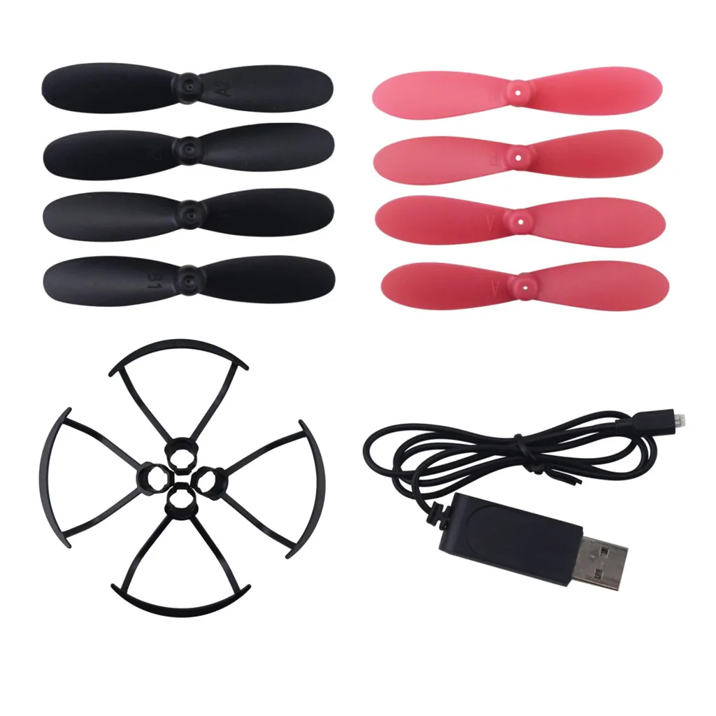 Mini Quadcopter Accessories Package For HS190 901HS 901S 901H Four-Axis Aircraft, Including Propeller, USB, Protective Cover