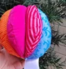 Custom Baby Magic Stuff Rainbow Fabric Sensory Ball Montessori Infant Educational Color Cognitive Cloth Soft Plush Bumpy Toy 5