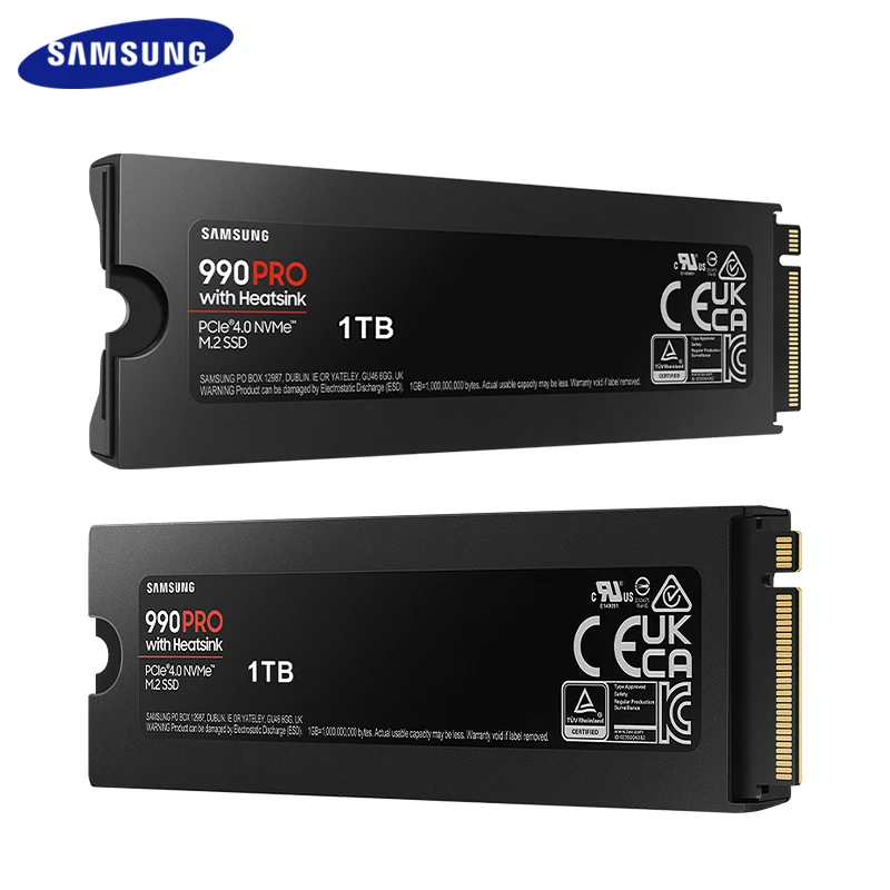 Samsung 990 PRO 2TB with Heatsink その4 Amazon.com: SAMSUNG 990 PRO w/ Heatsink SSD 2TB, PCIe Gen4 M