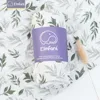 Elinfant Bamboo Cotton Baby Bath Towel Wrap 100% cotton 120*110cm 2 Layers Newborn Muslin Swaddle Blankets 1