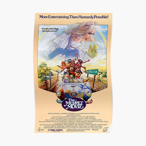 

The Muppet Movie 1979 Poster Painting Room Home Art Print Mural Vintage Decor Funny Picture Modern Wall Decoration No Frame