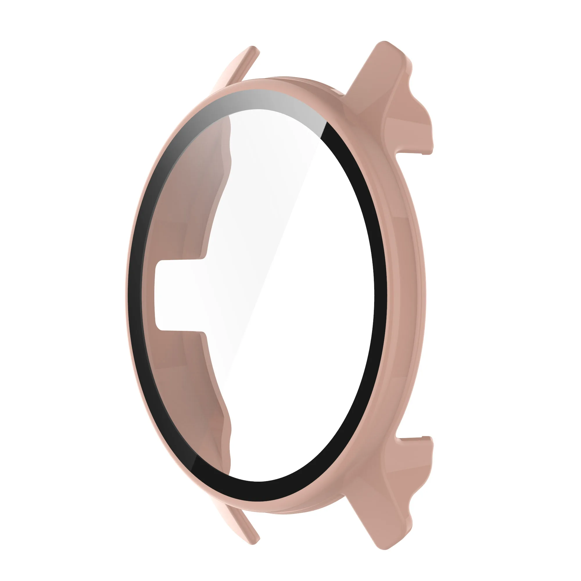 Tempered Glass Screen Protector Case for Smartwatch - Full Coverage Protective Shell