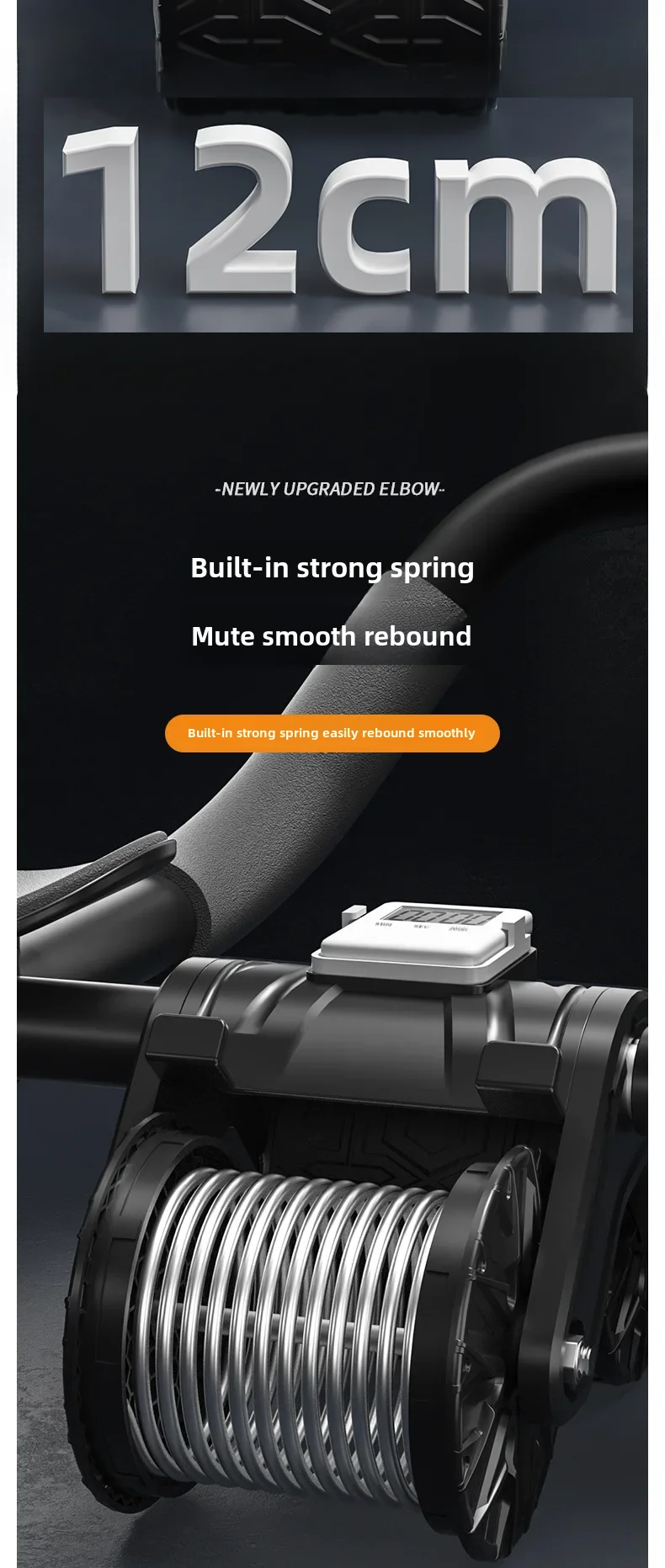 Automatic Ab Roller Wheel Dual Use