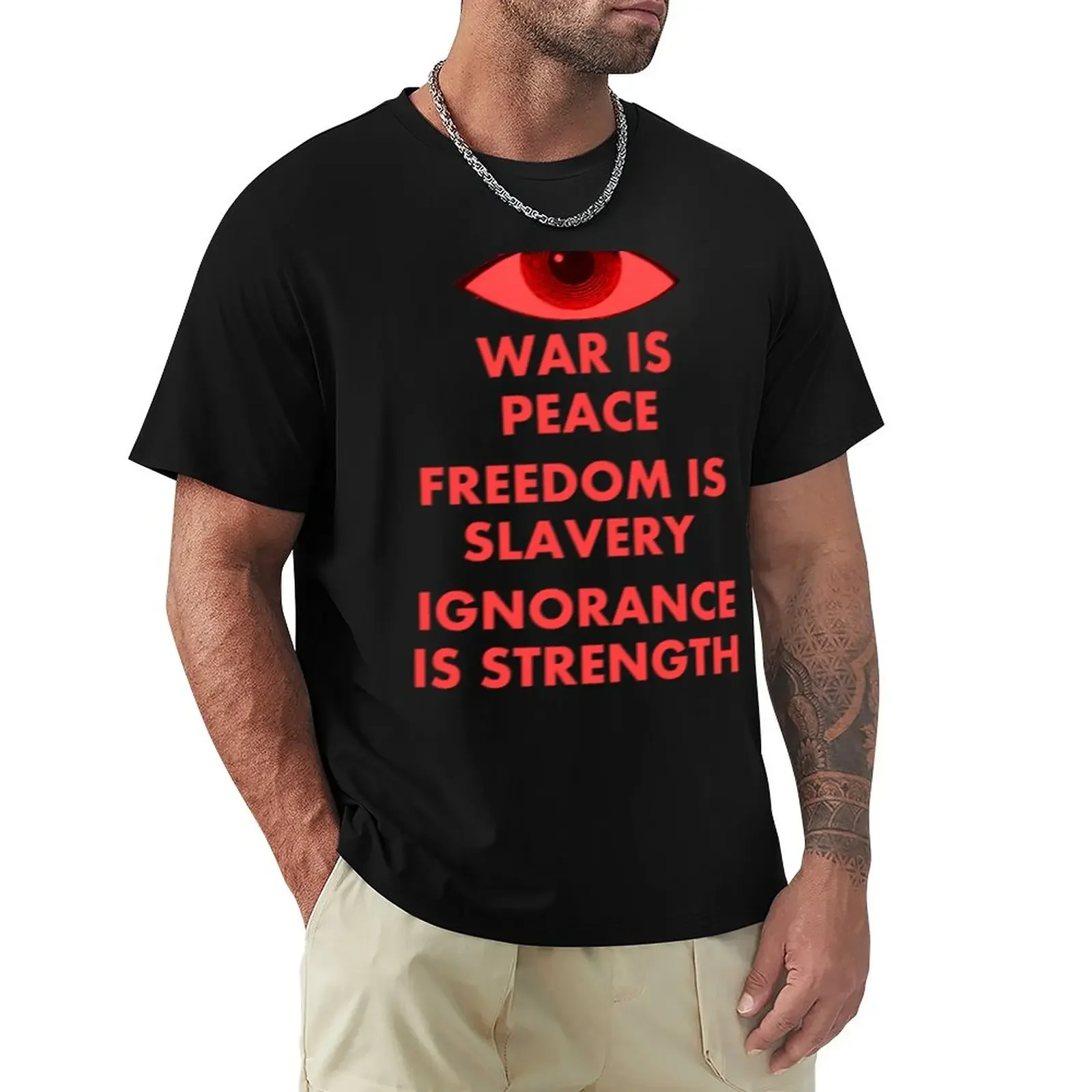 

1984 T-Shirt Aesthetic clothing boys animal print t shirts for men cotton