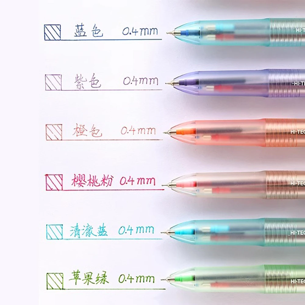 일본 PILOT Coleto Ore 시리즈 제한 0.4mm 다기능 모듈 중립 펜 3-in-1 컬러 마커 펜 학생 핸드 네트
