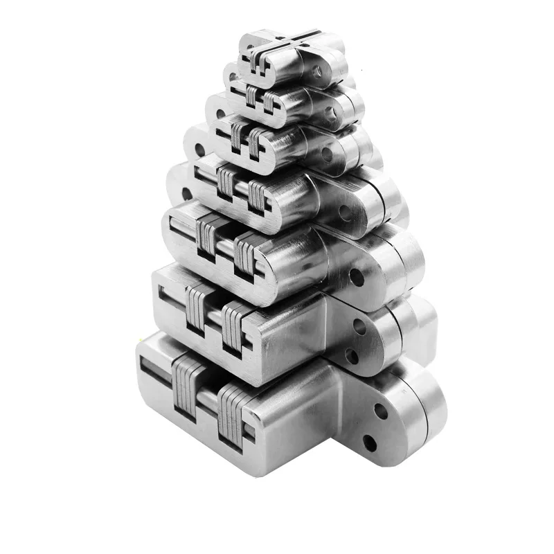 Hidden Gate Hinge Stainless Steel Invisible Hinges Concealed Barrel Wooden Box 180 Degree Folding Heavy Duty Built-in Door Hinge stainless steel hinges door hinges