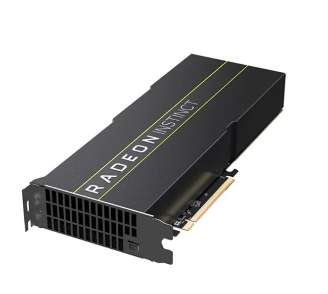 AMD MI50 32GB HBM2 GPU Vega20 그래픽 카드 듀얼 8핀 서버 AI 딥러닝 컴퓨팅 게이밍 비디오 카드
