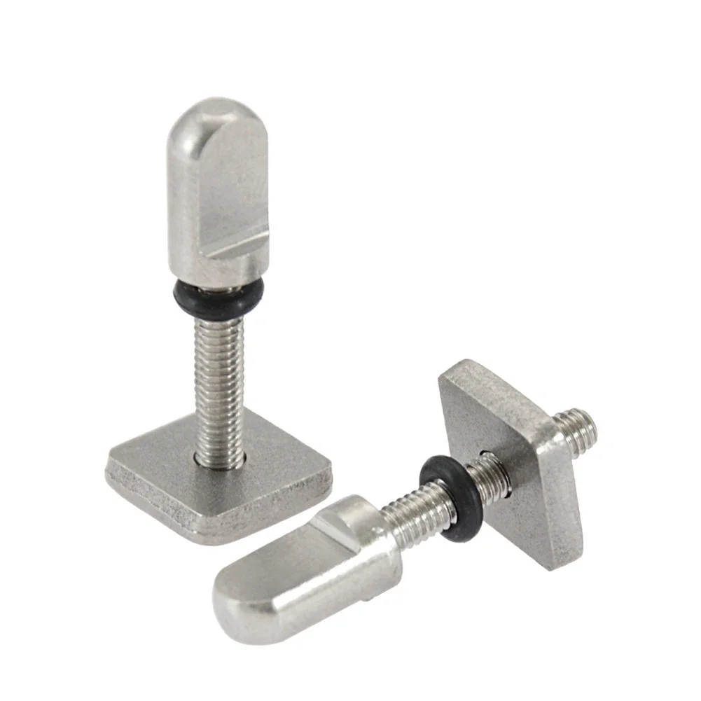2 Pcs Surfboard Tail Fin Screw Quick Fit Fin Nut & Bolt For Sup / Surf Etc. Surfboard Tail Screw New