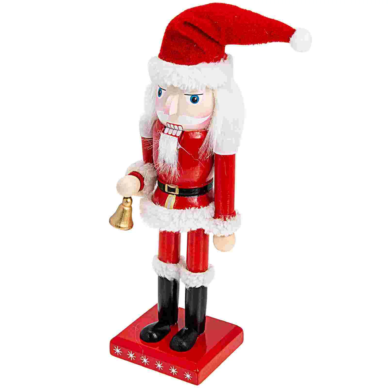 

Christmas Santa Claus Nutcracker Holiday Wood Nutcracker Santa Figure Home Decor Christmas decorations