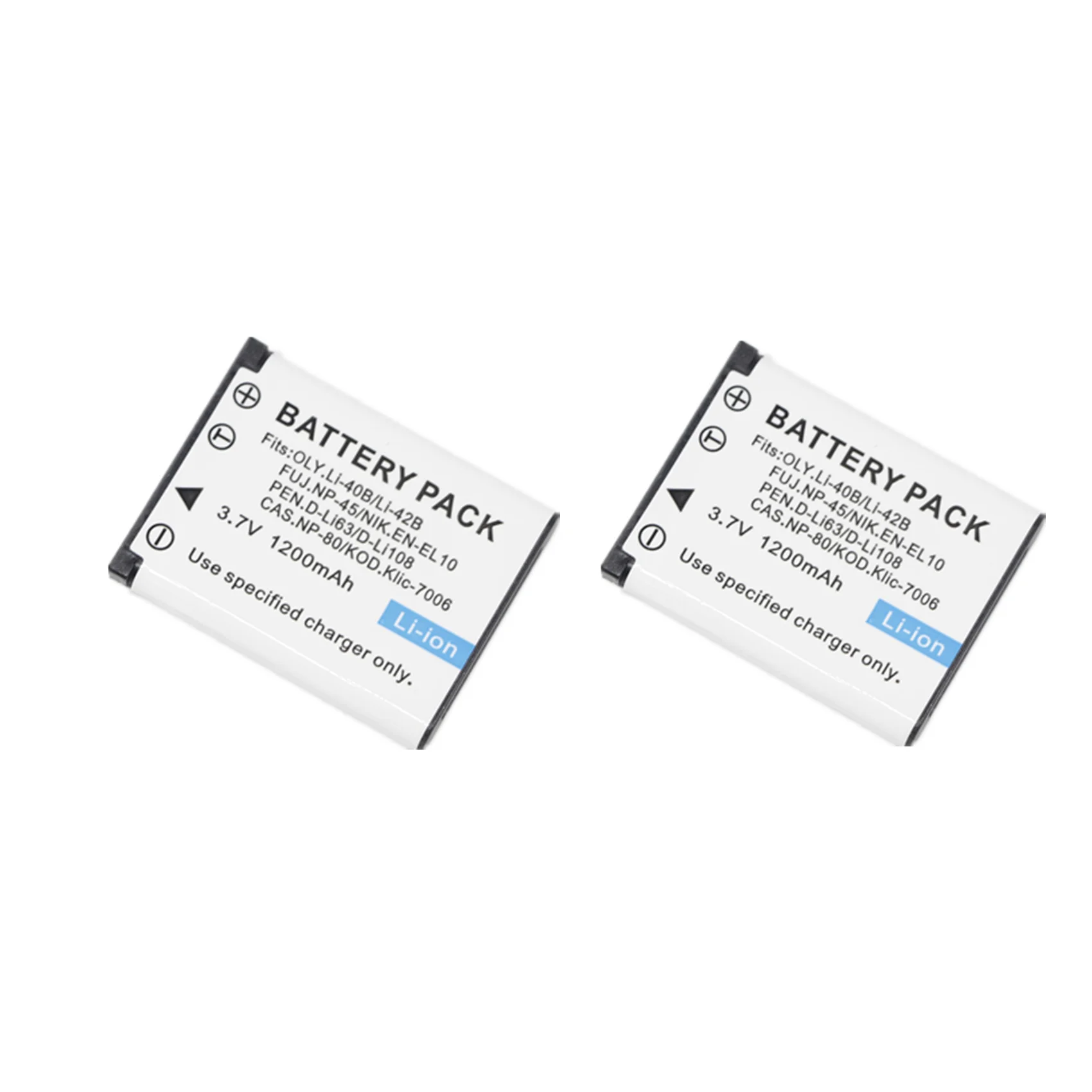 Batteria O Caricabatterie USB Per Fotocamera Fujifilm NP-45 NP-45A - 750mAh Li-Ion
