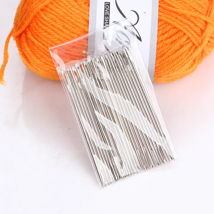 5 Stück 75mm-100mm-125mm-150mm Edelstahl Handnähnadeln für Näharbeiten, Heimwerken, DIY-Basteln, Haushaltsnähzubehör – Detail 6