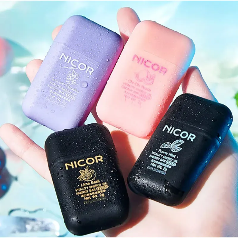 

Nasal Inhaler Mint Nasal Essential Oil Menthol Inhaler Relieve Rhinitis Fatigue Refreshing Artifact Thailand Aromatherapy Spray