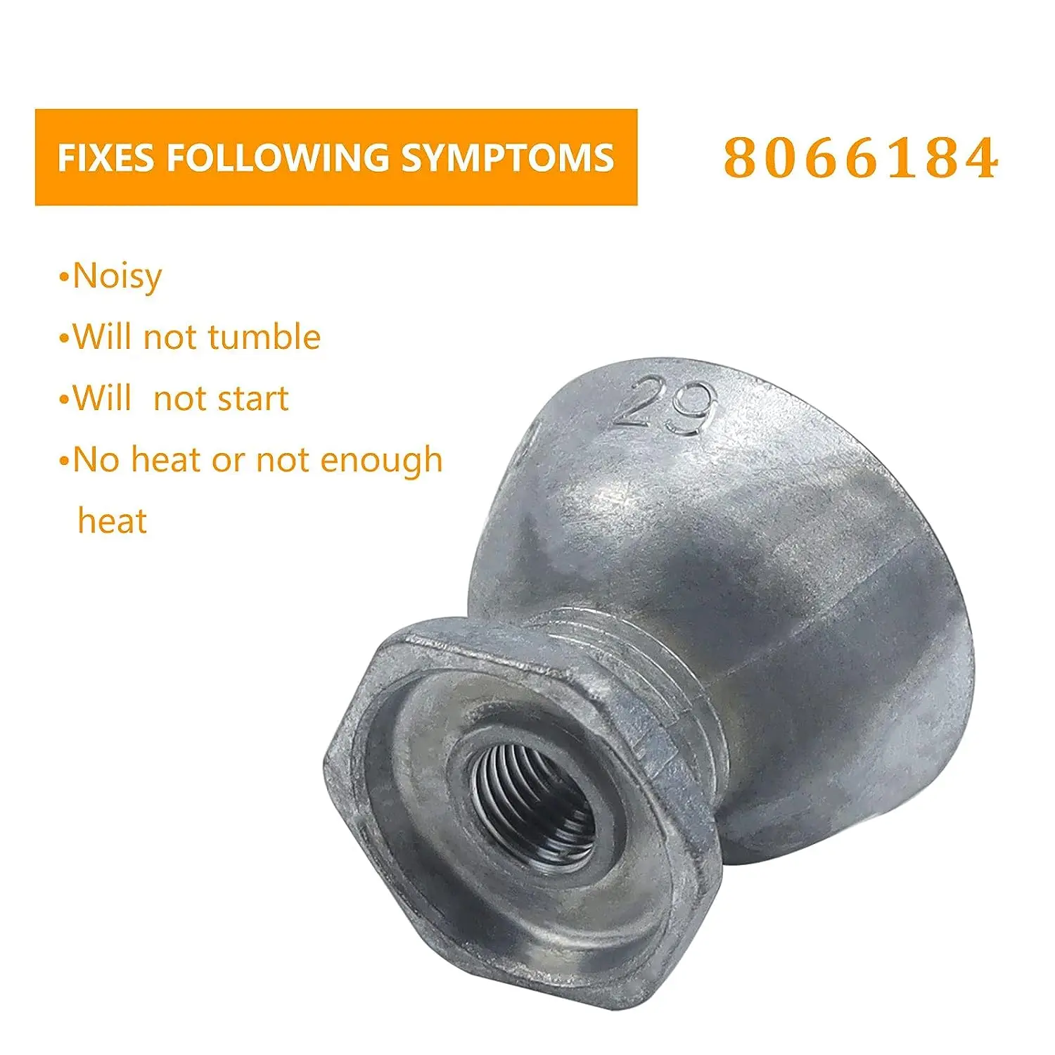 8066184 dryer motor pulley and 341241 dryer drum belt,for Whirlpool Maytag Kenmore compatibility-replace AP6011686