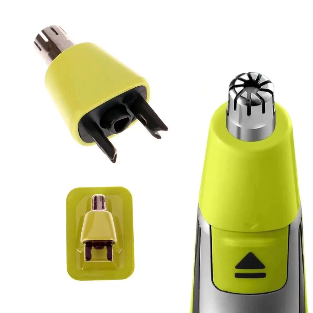 Nose Hair Trimmer Stainless Steel Nose & Ear and Eyebrows Trimmers for One Blade Pro 360/QP6530/QP6510/QP6520 