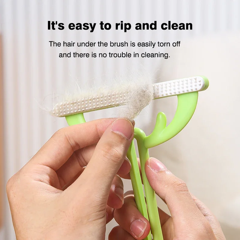 Multifunctional portable pet hair remover scraper suitable for pet shaving sofa clothes carpet clothing fabric cleaning tools