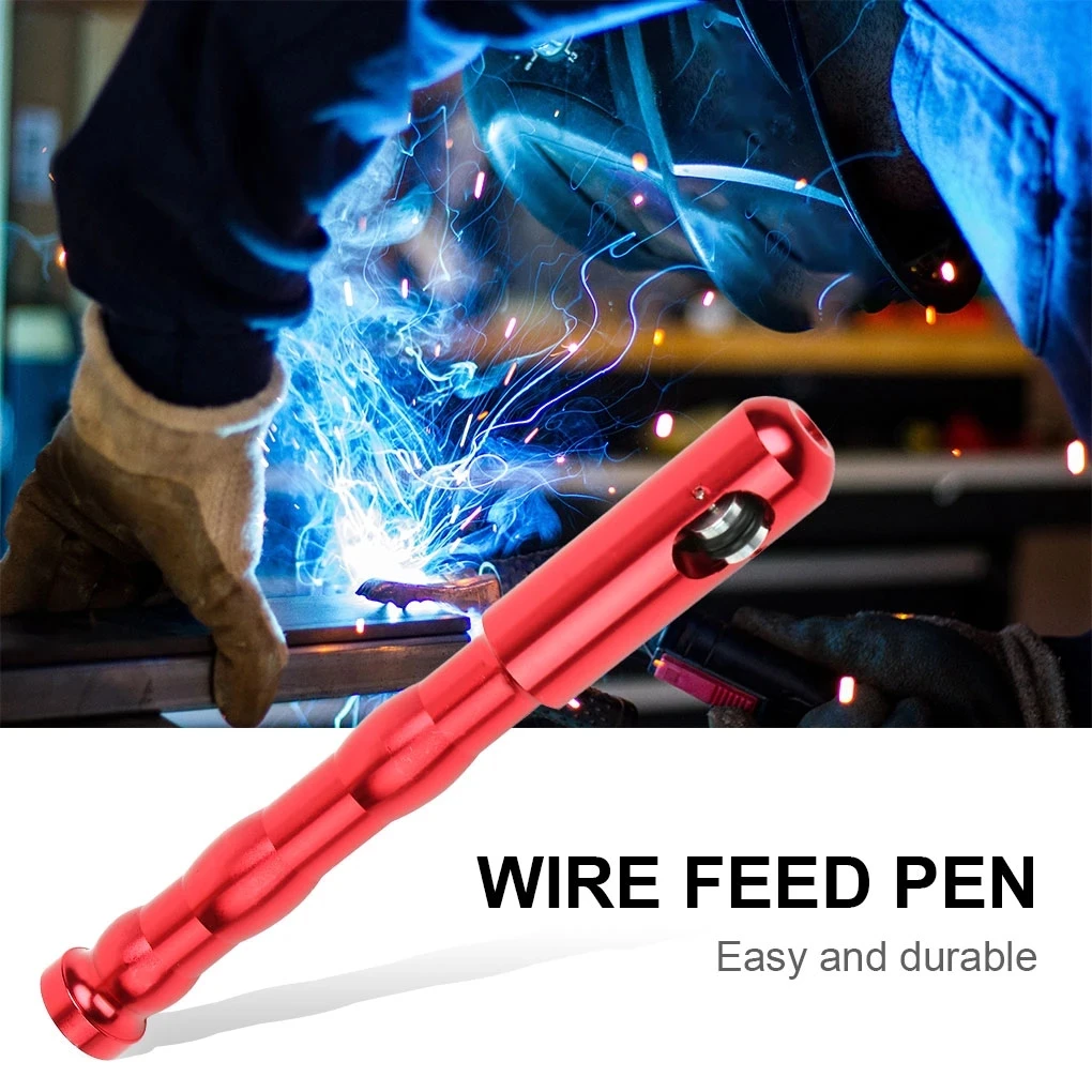 Welding Pen Feeder Welding Tig Pen Finger Feeder Rod Holder Filler Wire Pencil TIG Welding Wire Feed Pen Finger Feeder for 1.0-3.2mm welding wire