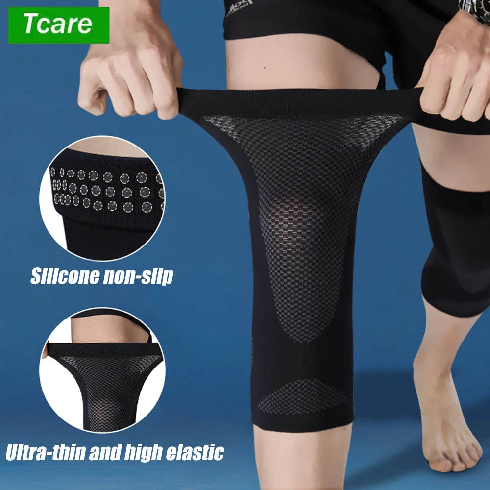 Tcare Supporto Per Ginocchio Brace Manicotto Per Ginocchio A Compressione Ultra Sottile Per Artrite Joint Sport Fitness Ciclismo Running Protector Gin