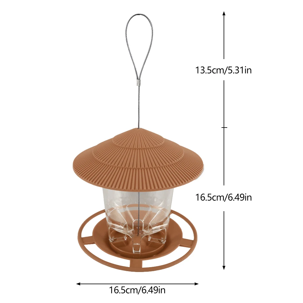 ตัวเลือกสินค้า Bird Feeder แขวนกลางแจ้ง สำหรับเลี้ยงนก