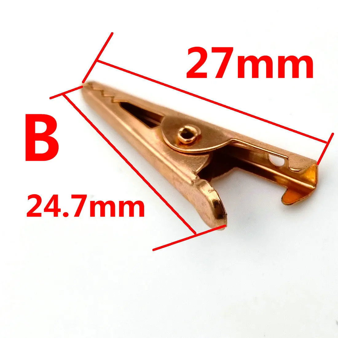 brass Clip Clamp test Testing Probe 10PCS