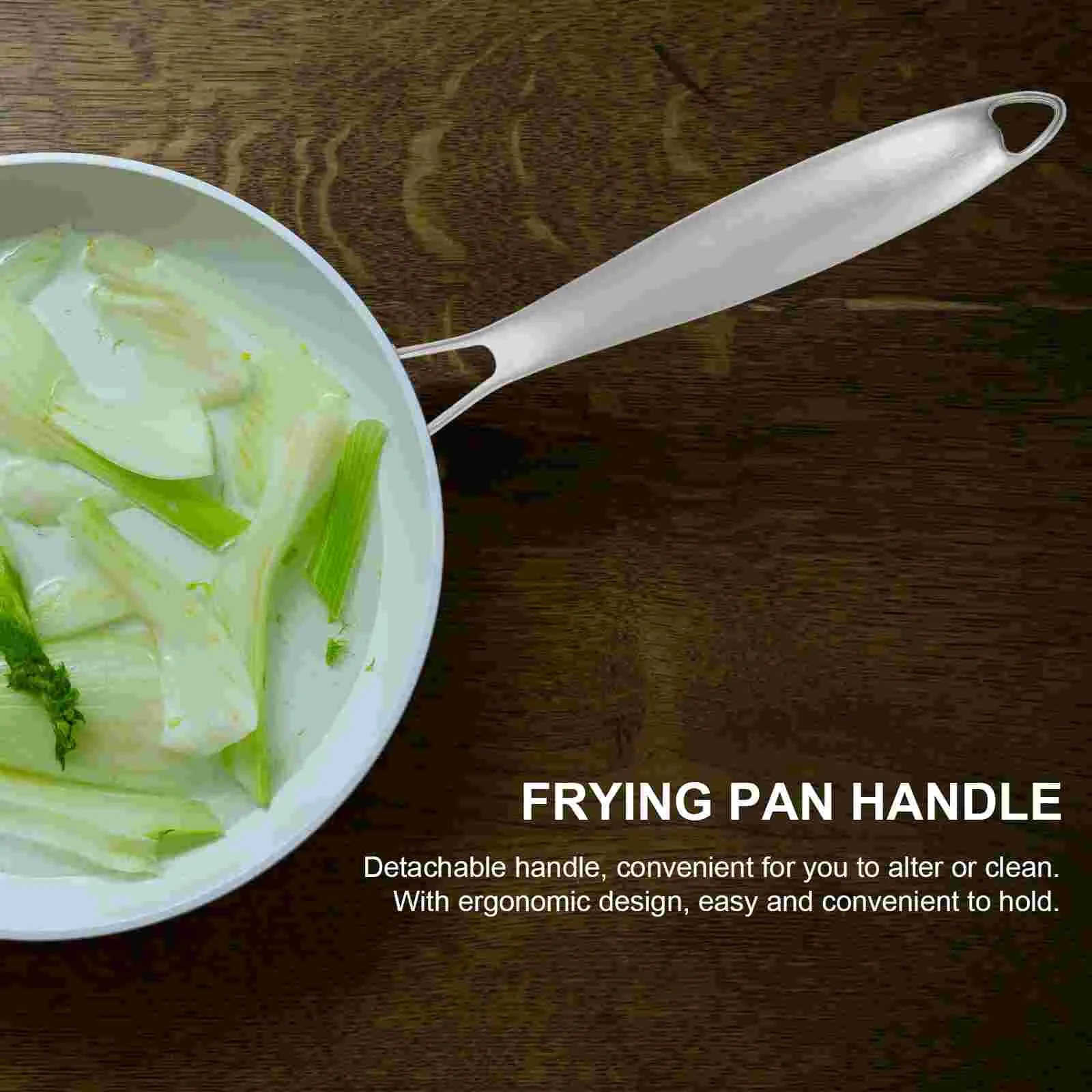Stainless Steel Anti Scalding Detachable Pot Handle
