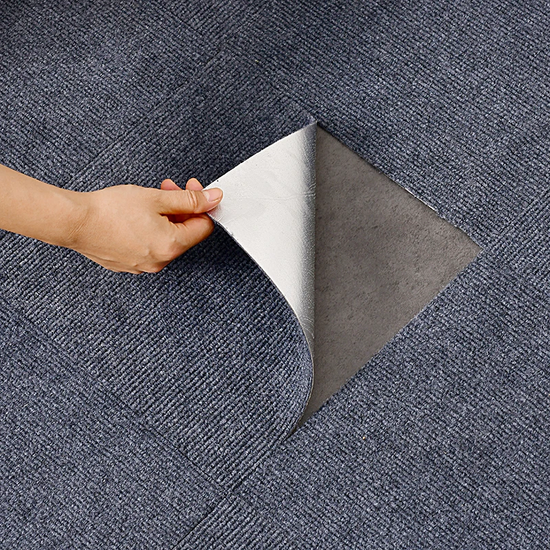 

30Cm Self-adhesive Carpet Floor Mat 200/400Pcs Fully Covered With Anti Slip Mat Used for Hotel Office Building Floor Decor Rugs