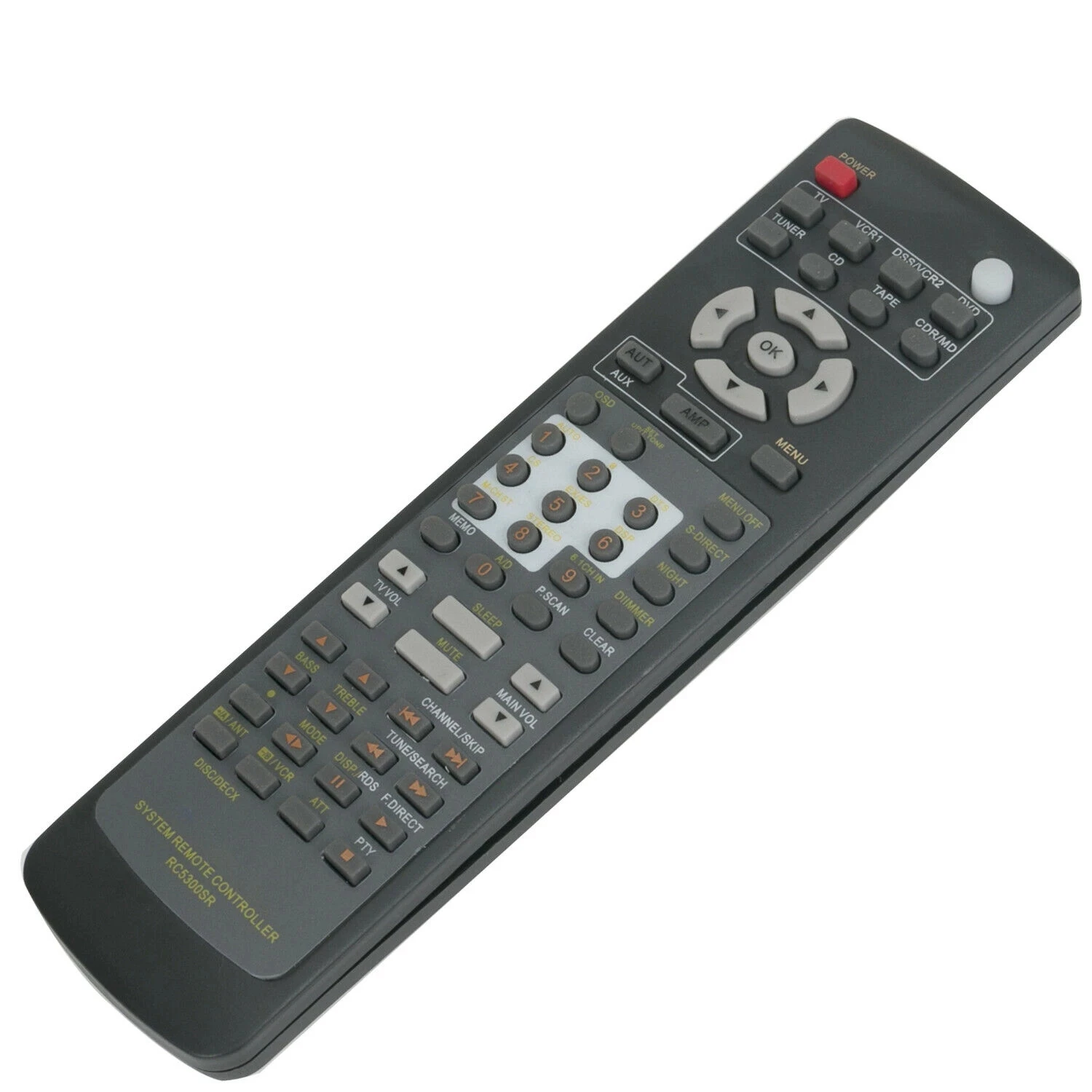 Controle Remoto de Substituição para Marantz Sr4001 Sr4002 Rc5001sr Sr5001 Sr5002 Sr6001 av a v Receptor Novo - Image 3