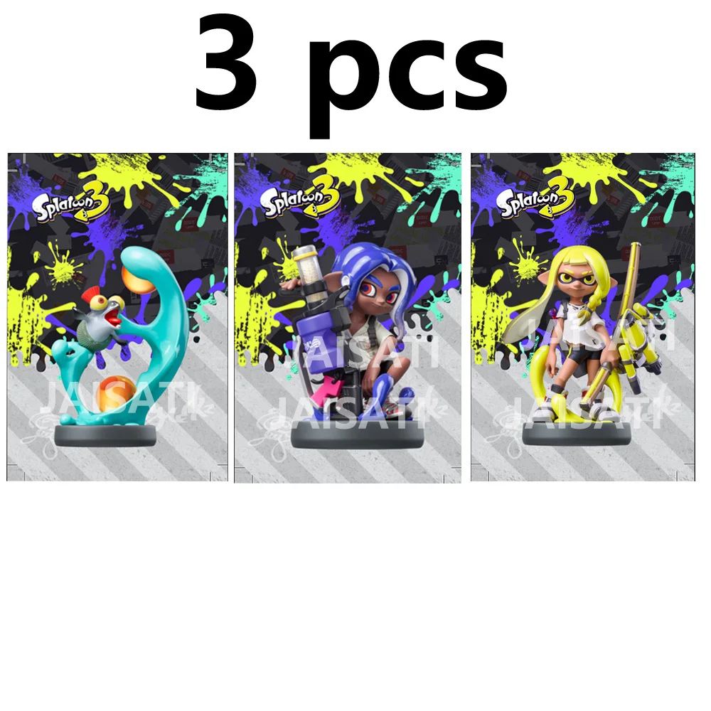 nfc card amxxbo Splatoons amxxbo card for ns switch Splatoons 3 amxxbo card tag Splatoons 2 amibo card 1-3 Universal amibo card