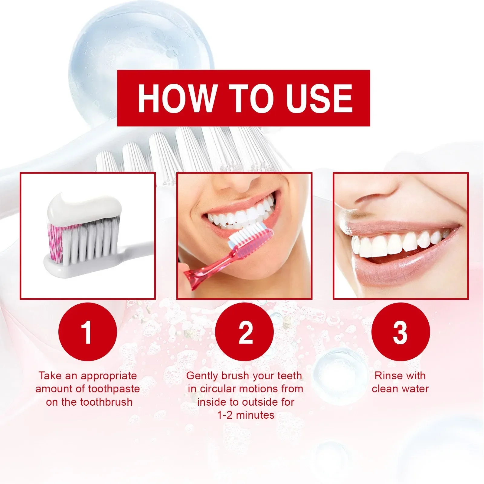 Probiotic Toothpaste 120g SP-6 Whitening Tooth Remove Plaque Stains Teeth Whitener Oral Hygiene Clean Fresh Breath Denta