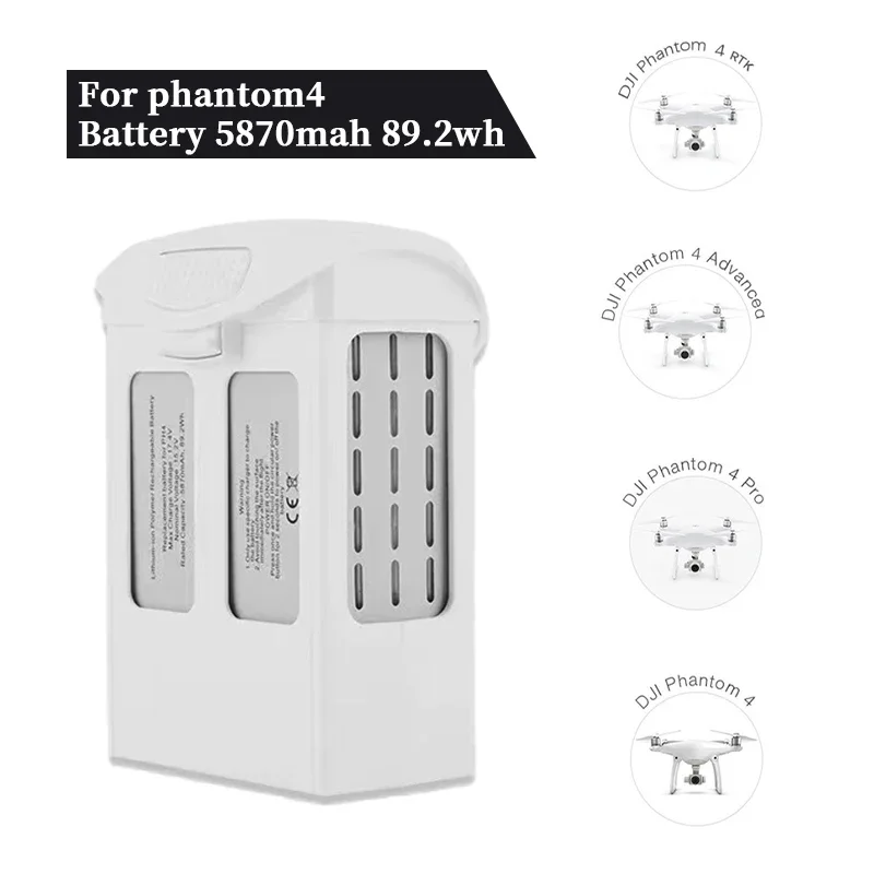 

New for DJI Phantom4 Pro/4 for Phantom 4 Advanced 15.2V 5870mAh High Energy Intelligent Spare Flight LiPo 4S Battery