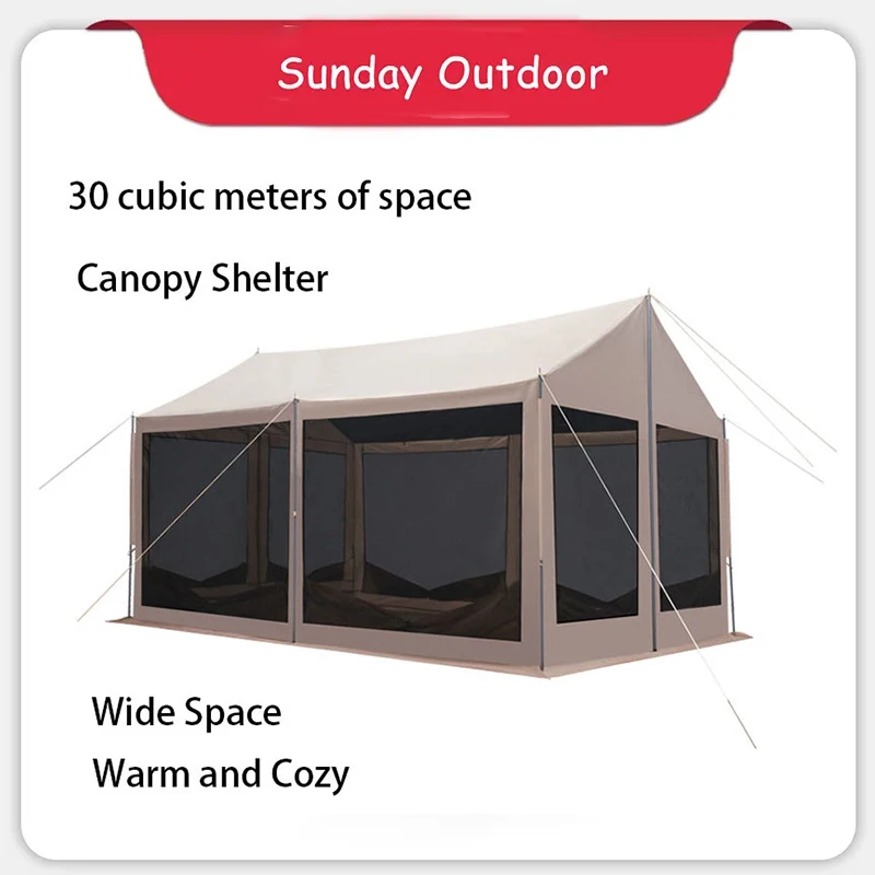 Sun Shelter Instant Screen Tent Screen House Room Camping Tent