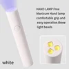 Handheld UV LED Nail Lamp with 2 Timer USB Rechargeable Portable Lamp for Manicure with 3 Beads for Fast Curing at Home Salon 4