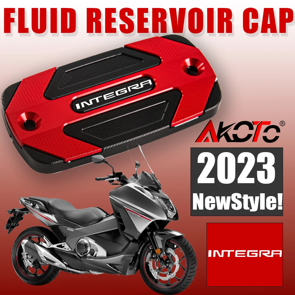 

For Honda Integra 700 750 750S 750D Dct NC750 NC750d 2014-2019 Front Brake Fluid Reservoir Cap Rear Cover Motorcycle Accessories