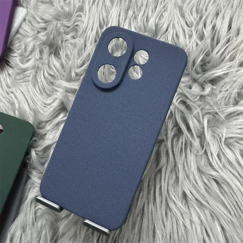 Elegant Sandstone Soft TPU Ultra-Thin Matte Phone Case