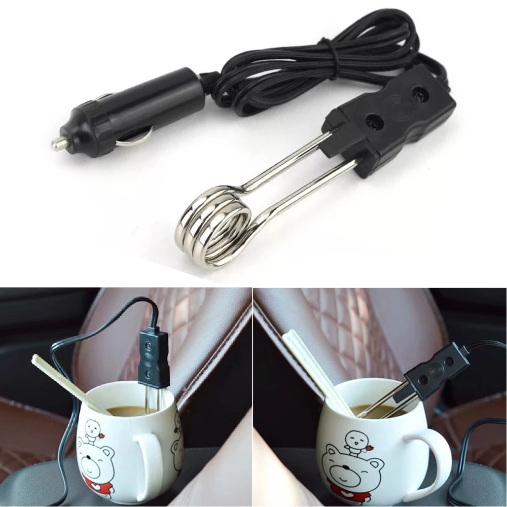 Mini Electric Water Heater Immersion Instantaneous Water Heating Rod  12v/24v Portable Car Hot Water Boiler Heater Element - Heater Parts -  AliExpress