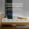 ZINUS Green Tea Memory Foam Mattress [New Version], Fiberglass free, Medium Firm Feel, Zoned Pressure Relief, Cer 4