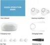 JINGHAO Rechargeable Hearing Aids Digital Hearing Amplifier In Ear Enhancer Voice Hearing Loss for Eldly White 3