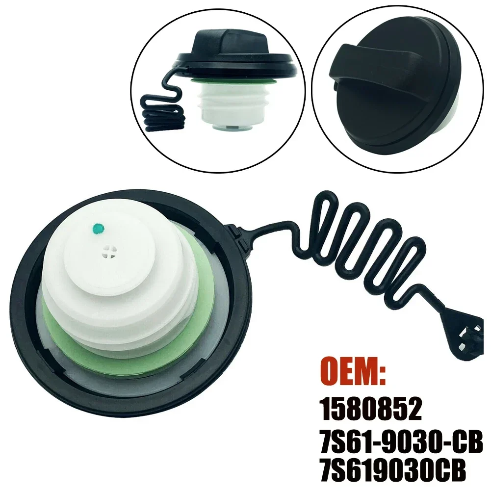 Car Tank Covers For Ford-Fiesta MK5 2001-2008 Petrol Diesel Fuel Tank Filler Cap 1580852,7S61-9030-CB,7S619030CB fuel tank cover fuel tank cap oil fuel cap