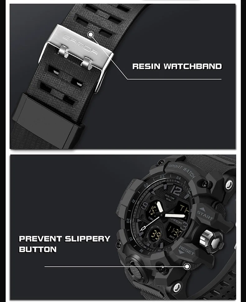 2 Size Military G Style Automatic Watch for Men 18+ Women Lover Watches Digital Fashion Trend Quartz Wristwatch Luxury Original