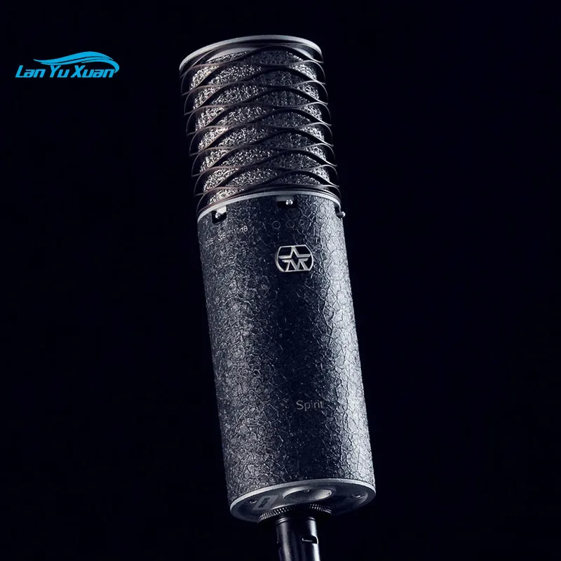 

Конденсаторный микрофон Aston SPIRIT, черный комплект, Большая диафрагма, живой шумоподавление, ударопрочное записывающее оборудование, микрофон