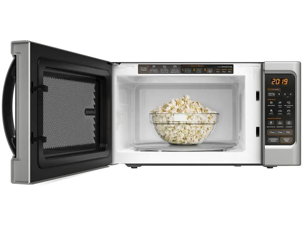 Micro-ondas Continental 34L MC34S Prata - 220V 2