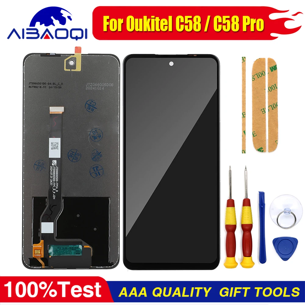 Enhanced Touch Screen Display with Frame for Easy Replacement - Premium Quality LCD Digitizer